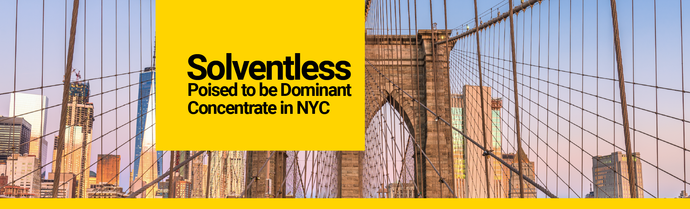 Solventless Poised To Be Dominant Concentrate in NYC