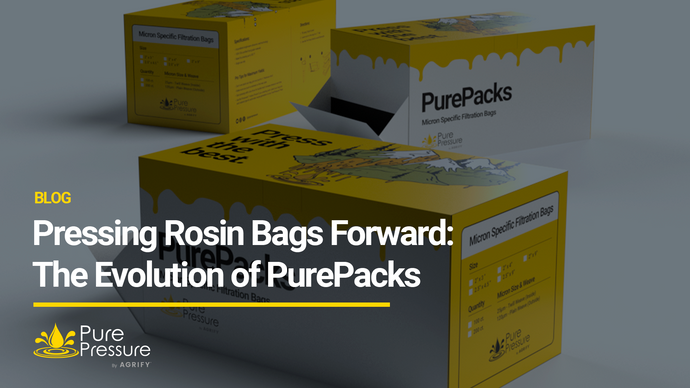 Pressing Rosin Bags Forward: The Evolution of PurePacks
