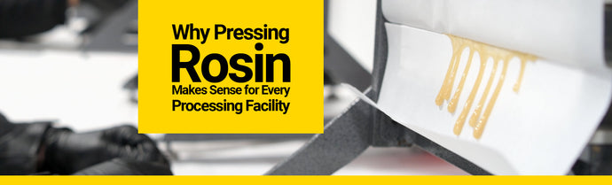 Why Pressing Rosin Makes Sense for Every Processing Facility