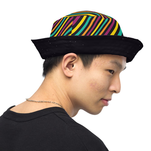 Hash it Out Reversible Bucket Hat