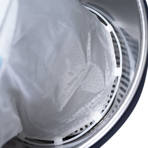 Dowel-reinforced hash washing bag